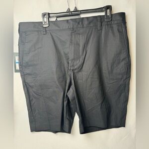 DKNY Bedford stretch straight black shorts 36/9